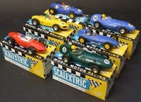 Lot 77 - Six Scalextric cars