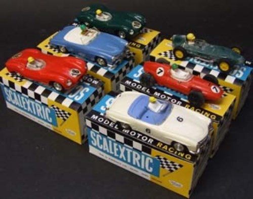 Lot 78 - Six Scalextric Cars