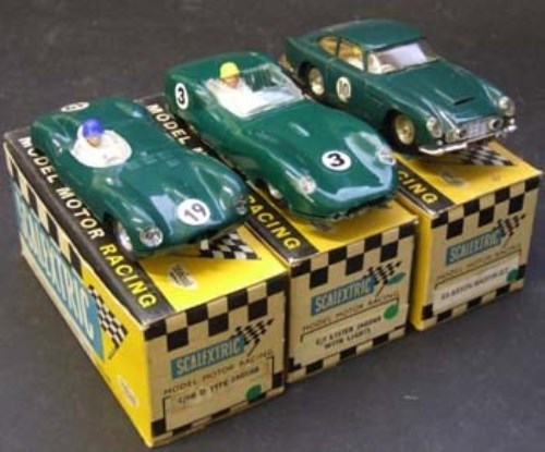 Lot 79 - Three boxed Scalextric cars
