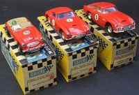 Lot 81 - Three boxed Scalextric cars