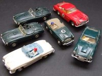 Lot 91 - Six Scalextric unboxed cars