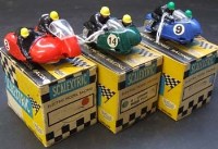 Lot 99 - Three Scalextric boxed Motorcycles