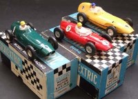 Lot 102 - Three boxed Scalextric cars   including C59 BRM