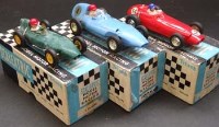 Lot 105 - Three boxed Scalextric cars