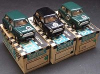 Lot 108 - Three Scalextric boxed Mini Cooper
