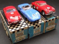 Lot 109 - Three Scalextric boxed cars
