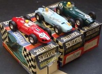 Lot 138 - Three boxed Scalextric Race Tuned cars