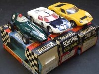 Lot 139 - Three boxed Scalextric Race Tuned cars