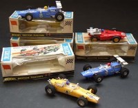 Lot 152 - Four boxed Scalextric cars