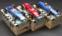 Lot 163 - Three boxed French Scalextric cars