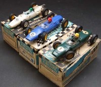 Lot 164 - Three boxed French Scalextric cars