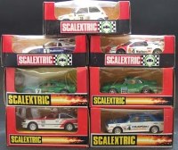 Lot 196 - Seven Spanish Scalextric boxed cars