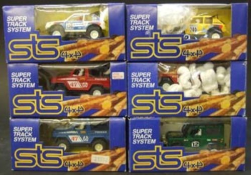 Lot 280 - Six Scalextric STS system 4x4 boxed models