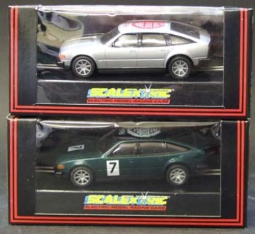 Lot 330 - Two Scalextric NSCC Rover 3500cc  model numbers
