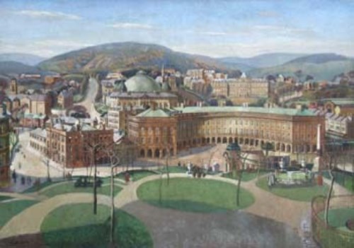 Lot 80 - Harry Rutherford, Buxton, oil