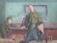 Lot 81 - Harry Rutherford, Combined Operations, oil