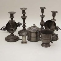 Lot 275 - Group of pewter