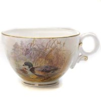 Lot 604 - Royal Worcester cup by Stinton