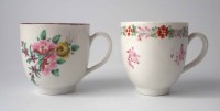 Lot 115 - Two Champion's Bristol coffee cups circa 1775