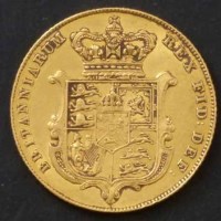 Lot 221 - George IV gold sovereign, 1826