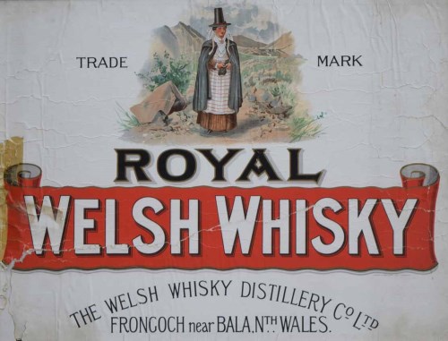 Lot 520 - Royal Welsh Whisky poster.