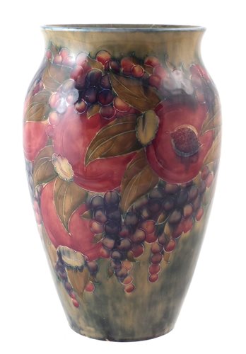 Lot 203 - Large Moorcroft pomegranate vase.
