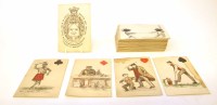 Lot 5 - Set of Victorian playing cards by Maclure