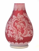 Lot 104 - Thomas Webb cameo glass vase