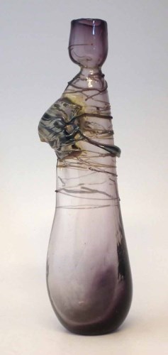 Lot 106 - Samuel Herman glass vase.