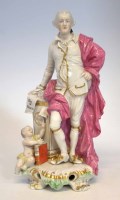 Lot 151 - Derby figure of Politian John Wilkes circa 1770