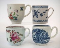 Lot 161 - Four Liverpool coffee cups.