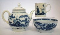 Lot 182 - Worcester porcelain circa 1770, to include a
