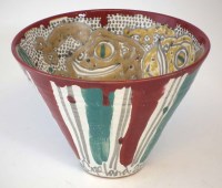 Lot 219 - Ann Copeland (Australian) studio pottery bowl