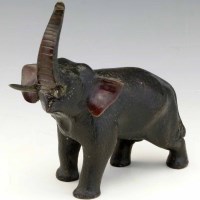Lot 301 - Japanese bronze elephant (large)