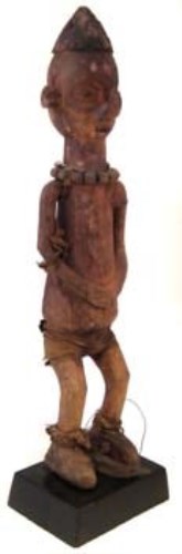 Lot 212 - Yaka figure, 71cm high     All lots in this