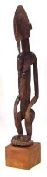 Lot 295 - Dogon standing figure, 52cm high     All lots in