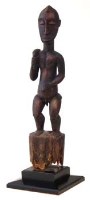 Lot 304 - Large standing Dogon male figure.