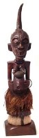 Lot 38 - Songye Nkisi Power figure or Fetish, 106cm
