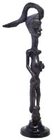 Lot 92 - Unusual female figure possibly Urhobo or Igbo