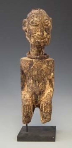 Lot 28 - Dogon figure, 33cm high     All lots in this