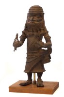 Lot 46 - Benin bronze (from G. Key collection).