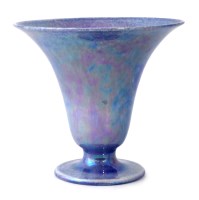 Lot 98 - Ruskin vase.