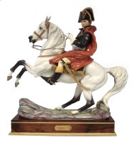 Lot 112 - Royal Worcester Napoleon Bonaparte on horseback
