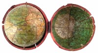 Lot 23 - Gilbert and Sons pocket globe in case.