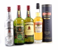 Lot 55 - Two bottles of Jameson Irish whiskey 1L. One