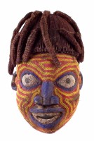 Lot 84 - Cameroon beadwork mask.
