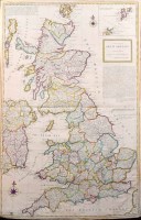 Lot 90 - Herman Moll (1654-1732), A New Map of Great Britain.