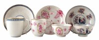 Lot 132 - Worcester trio, tea bowl and saucer and a reedeed