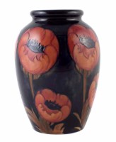 Lot 197 - Moorcroft large Poppies vase.