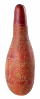 Lot 65 - Carved Calabash dated 1930.